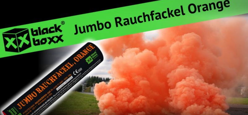 Jumbo Rauchfackel orange