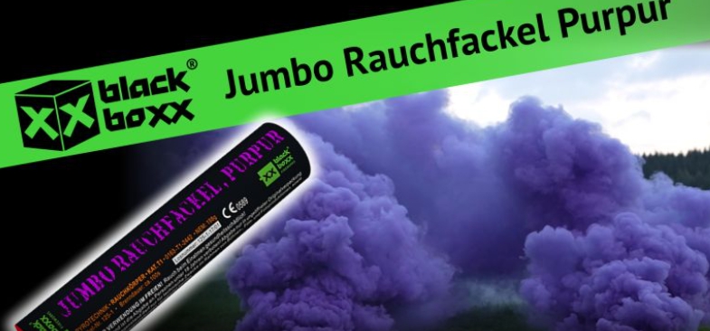 Jumbo Rauchfackel purpur