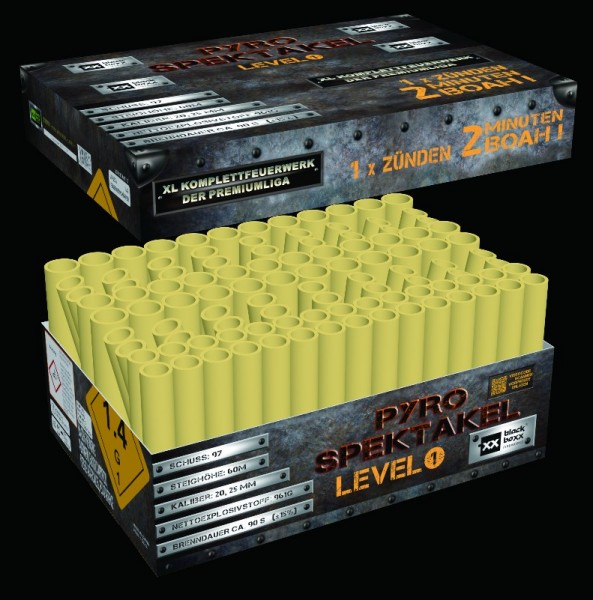 Pyro-Spektakel, Level 1 von Blackboxx