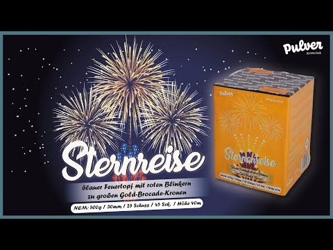 Sternenreise von Pulver Pyrotechnik